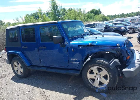 2009 Jeep Wrangler Unlimited Sahara из США, поврежденный, VIN 1J8GA59199L729543